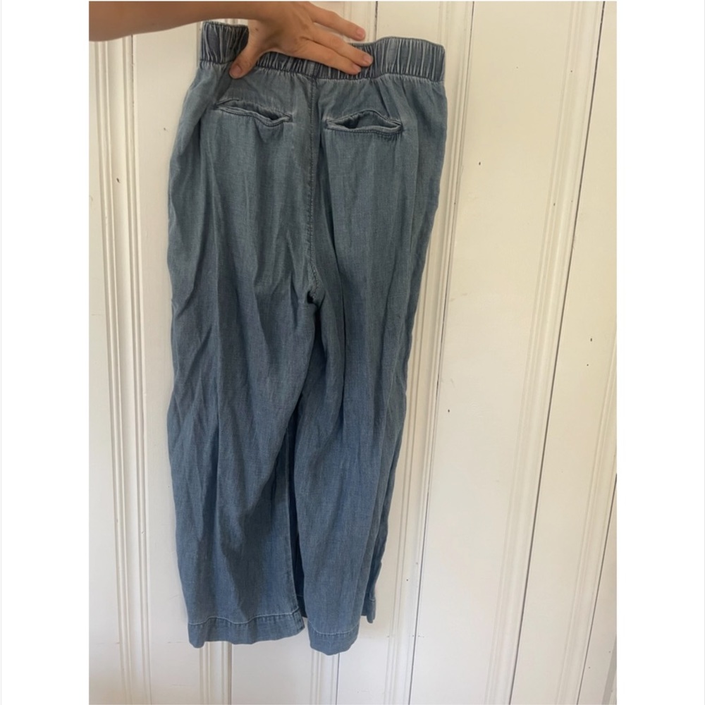 Abercrombie And Fitch Drawstring Chambray Pants - image 2